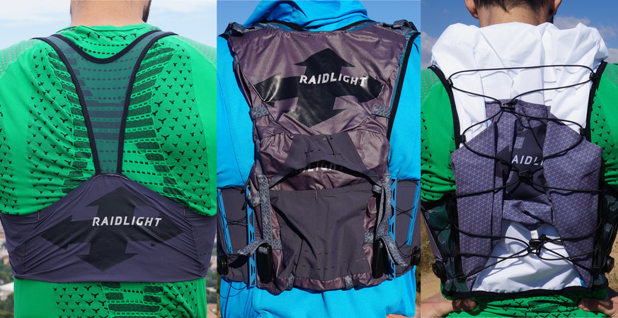 RaidLight - Gama de mochilas - chalecos Revolutiv 2019