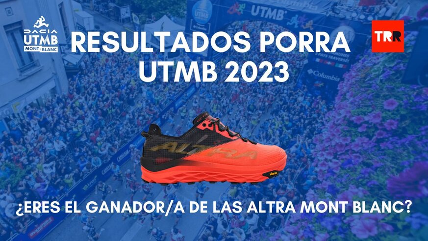 Resultados Porra UTMB 2023