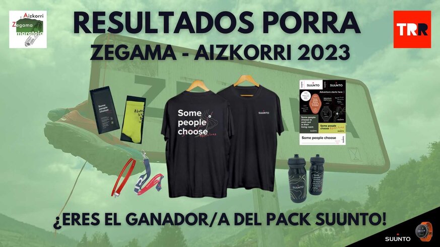 Porra Zegama-Aizkorri 203.

Así quedaron vuestras votaciones para el ganador y la ganadora de Zegama- Aizkorri 2023.

Consulta el ganador del Pack Suunto.
