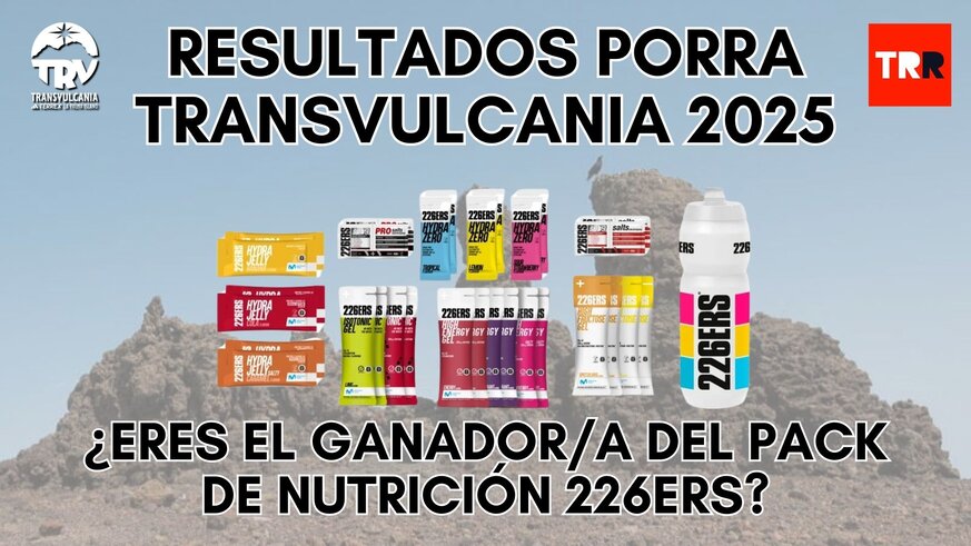 Porra Transvulcania 2025.

Así quedaron vuestras votaciones para el ganador y la ganadora de la distancia ULTRAMARATÓN de Transvulcania 2025.

Consulta el ganador del Pack de nutrición de 226ERS.